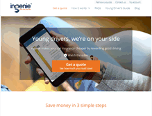 Tablet Screenshot of ingenie.com